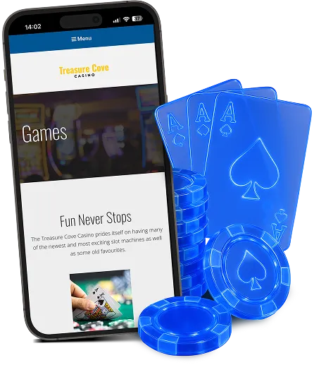 Treasure Cove Casino Desktop